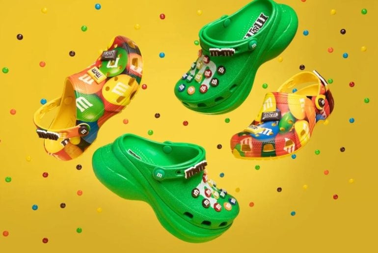 M&M's e Crocs lançam Coleção Limitada: O sapato que parece um doce