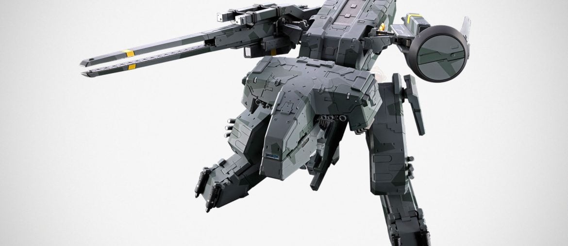 Metal Gear REX ganha versão premium em metal com detalhes de colecionador