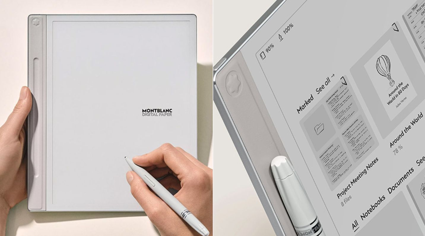 Montblanc lança o Digital Paper: uma tela que imita a sensação de escrever no papel