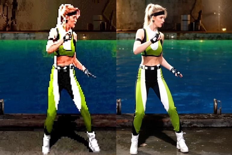 Clássicos personagens do Mortal Kombat ganham vida nova em incrível projeto de IA