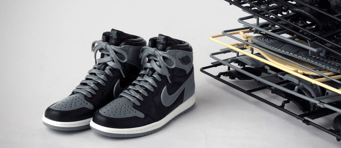 Bandai lança kit para montar tênis Air Jordan 1 de plástico e o resultado é incrível