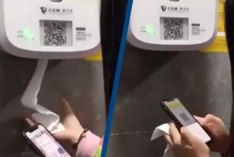 Banheiros Públicos na China Exigem Anúncios ou Pagamento para Liberar Papel Higiênico