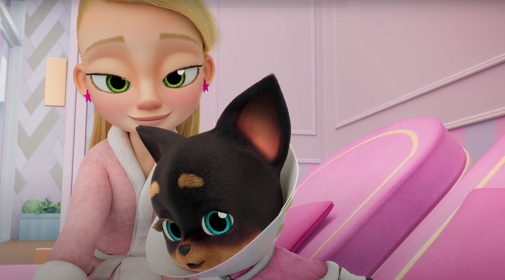 Paris Hilton lança série animada infantil Paris & Pups no YouTube