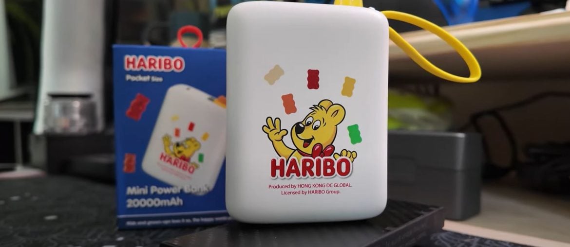 Haribo lança Power Bank em formato de ursinho de goma, mas não é comestível!