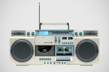 Rádio Boombox Retrô traz tecnologia moderna em edição limitada