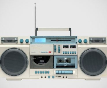 Rádio Boombox Retrô traz tecnologia moderna em edição limitada