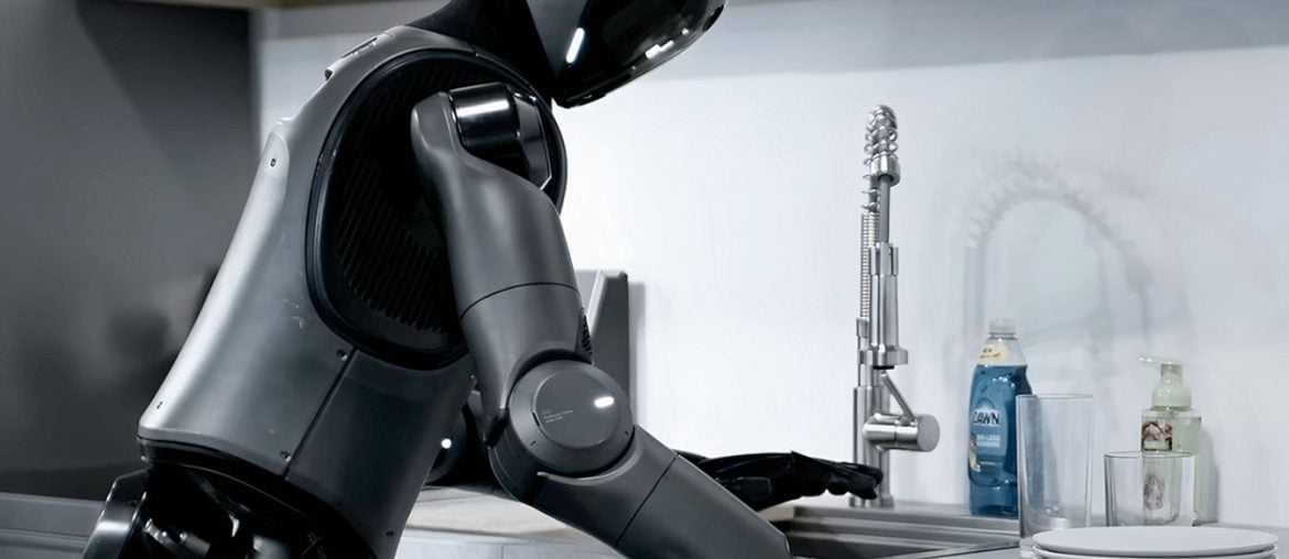 Robô humanoide aprende a lavar louça sozinho