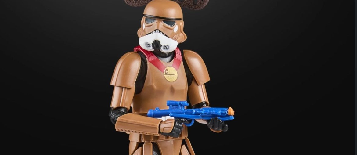Hasbro lança action figures natalinos de Star Wars com Droid Papai Noel e Stormtrooper rena