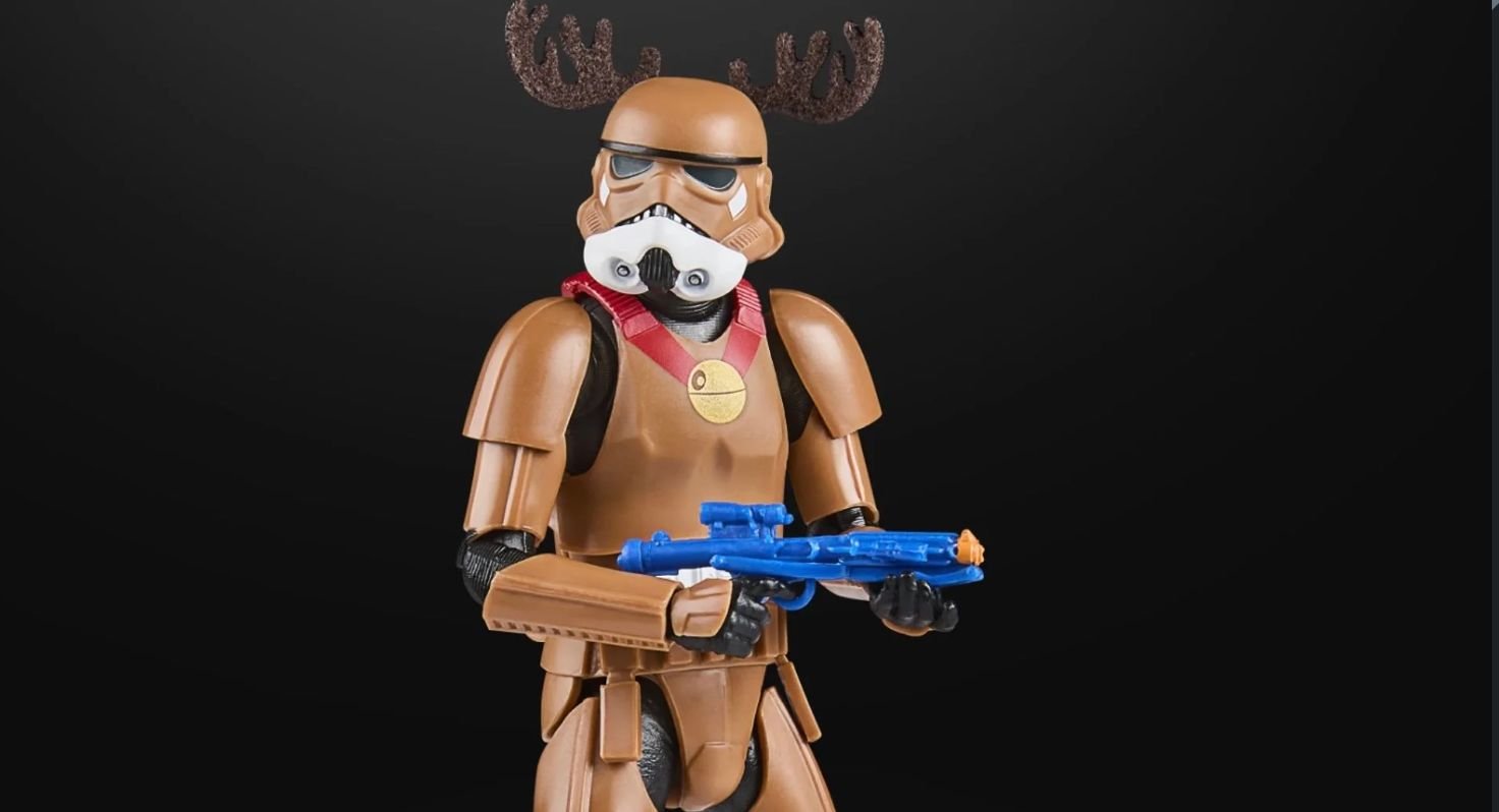 Hasbro lança action figures natalinos de Star Wars com Droid Papai Noel e Stormtrooper rena