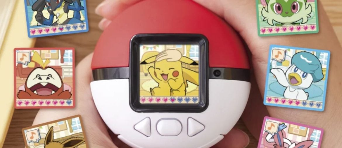 Tamagotchi do Pokémon: Poke-nade Monster Ball chega em outubro com 157 Pokémon