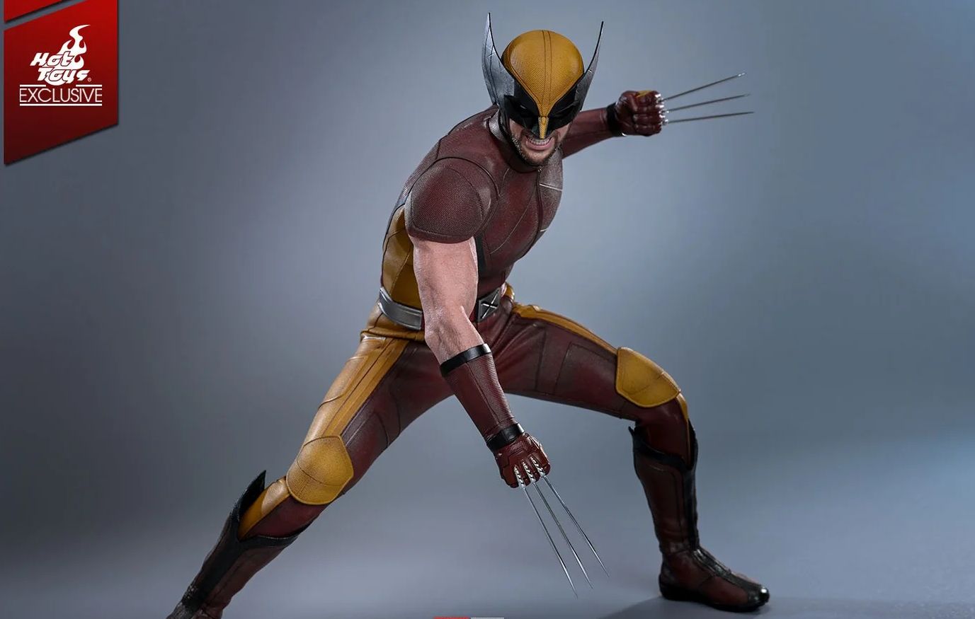 Hot Toys lança figura de Wolverine com traje clássico marrom de Deadpool & Wolverine