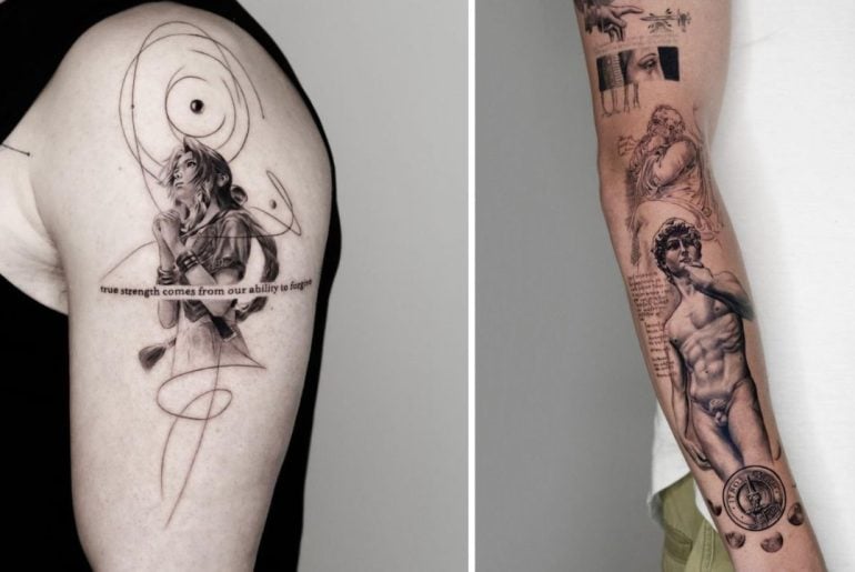 O artista que transforma memórias em mapas na pele