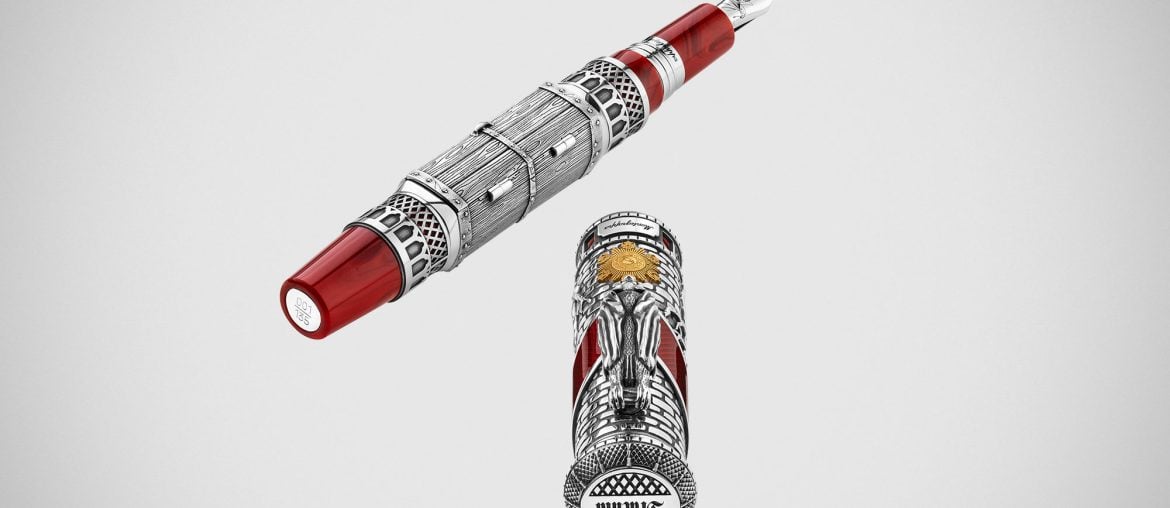 Montegrappa lança caneta de luxo inspirada em Drácula, perfeita para assinar contratos com estilo vampírico Montegrappa lança caneta de luxo inspirada em Drácula, perfeita para assinar contratos com estilo vampírico