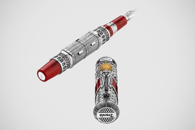 Montegrappa lança caneta de luxo inspirada em Drácula, perfeita para assinar contratos com estilo vampírico Montegrappa lança caneta de luxo inspirada em Drácula, perfeita para assinar contratos com estilo vampírico