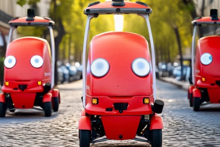 Conheça Dot, o robozinho vermelho da DoorDash que entrega comida