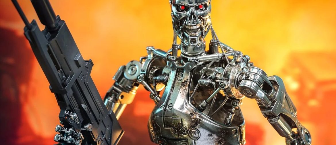 Hot Toys anuncia figura incrível do esqueleto metálico T-800 de O Exterminador do Futuro 2