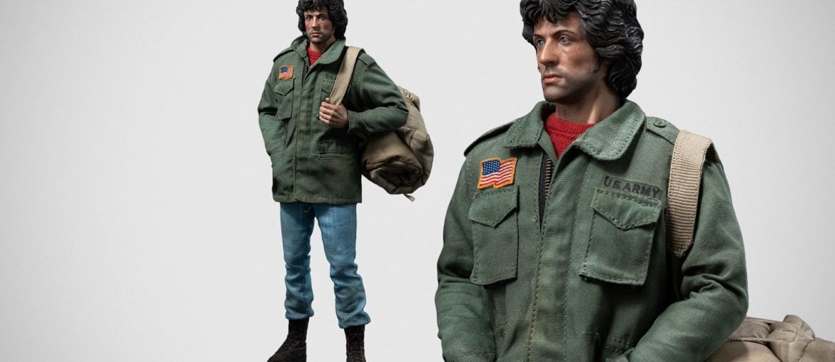 Figura do Rambo em Edição Premium recria Sylvester Stallone com detalhes impressionantes