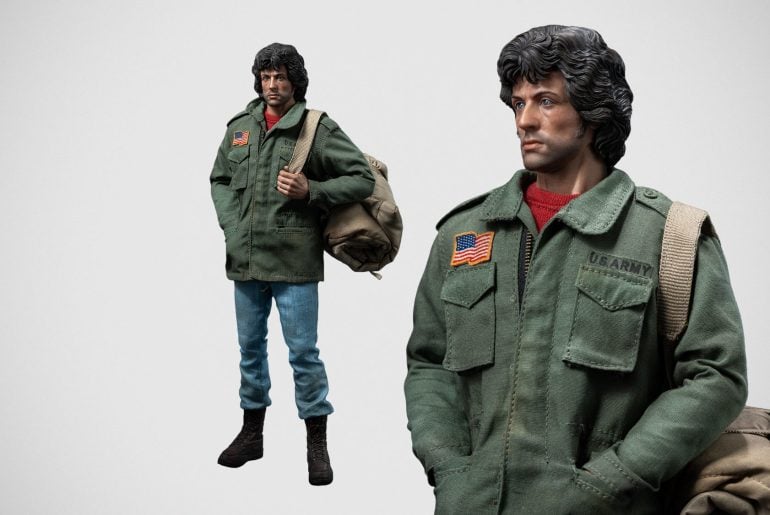 Figura do Rambo em Edição Premium recria Sylvester Stallone com detalhes impressionantes