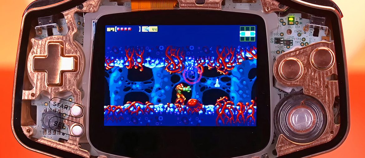 Game Boy Advance ganha versão premium em metal e vidro com kit de prsonalização