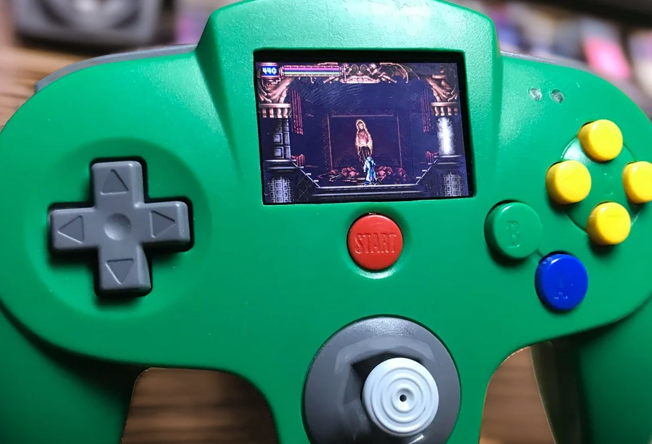 Game Boy Micro renasce dentro de um Controle de N64 em Mod Incrível
