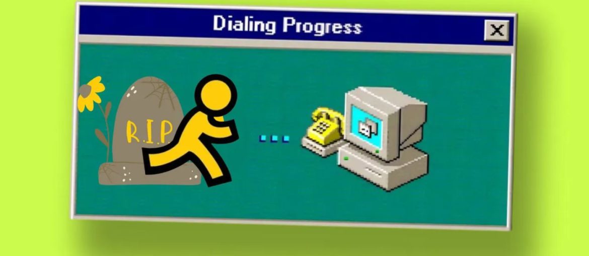 Um adeus histórico: AOL desliga o serviço de internet discada após 34 anos