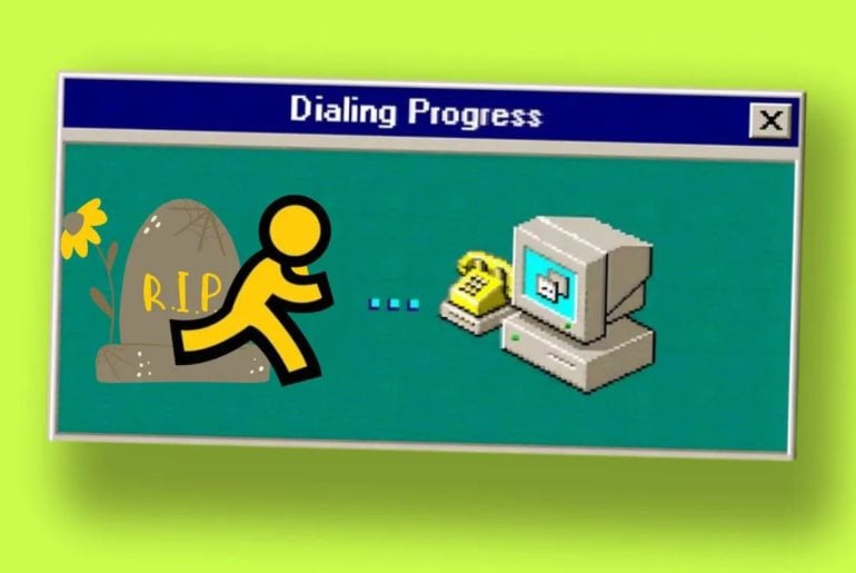Um adeus histórico: AOL desliga o serviço de internet discada após 34 anos
