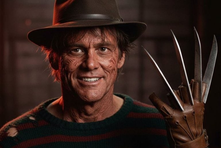 Jim Carrey como Freddy Krueger? Diretor de A Hora do Pesadelo 3 quer ver o ator em uma nova versão ousada da franquia Jim Carrey como Freddy Krueger? Diretor de A Hora do Pesadelo 3 quer ver o ator em uma nova versão ousada da franquia