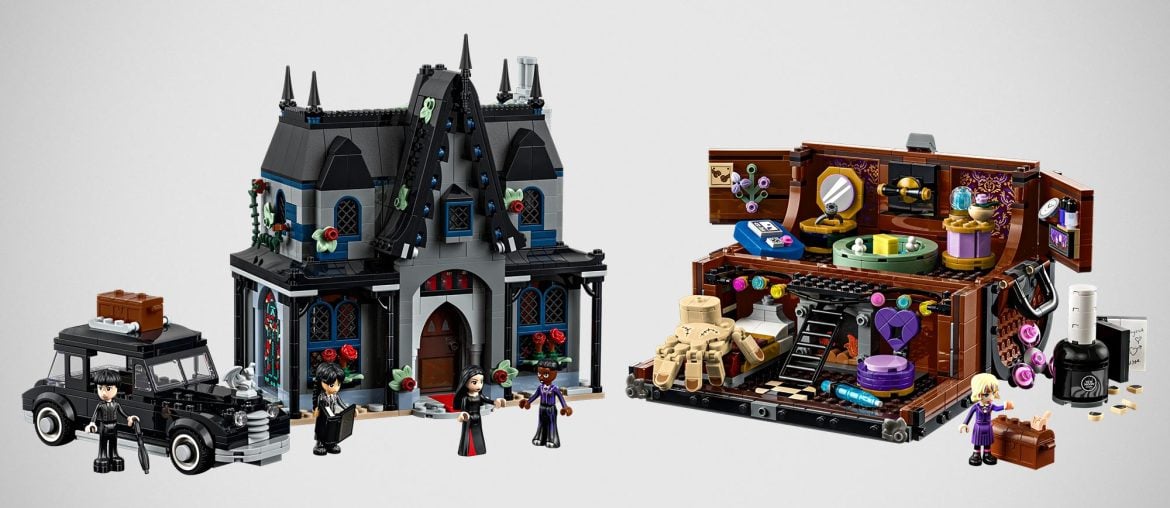 LEGO transforma o mundo sombrio de ‘Wandinha’ em versões fofas com novas casas da Mortícia e da Mãozinha LEGO transforma o mundo sombrio de ‘Wandinha’ em versões fofas com novas casas da Mortícia e da Mãozinha