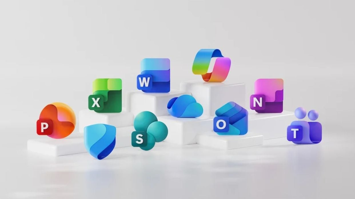 Microsoft renova os ícones do Office com visual moderno, colorido e cheio de vida