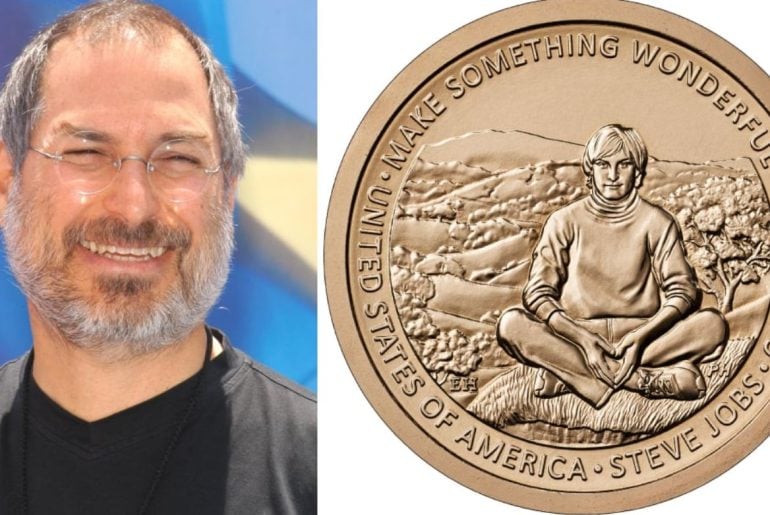 EUA lançam moeda de US$1 em homenagem a Steve Jobs