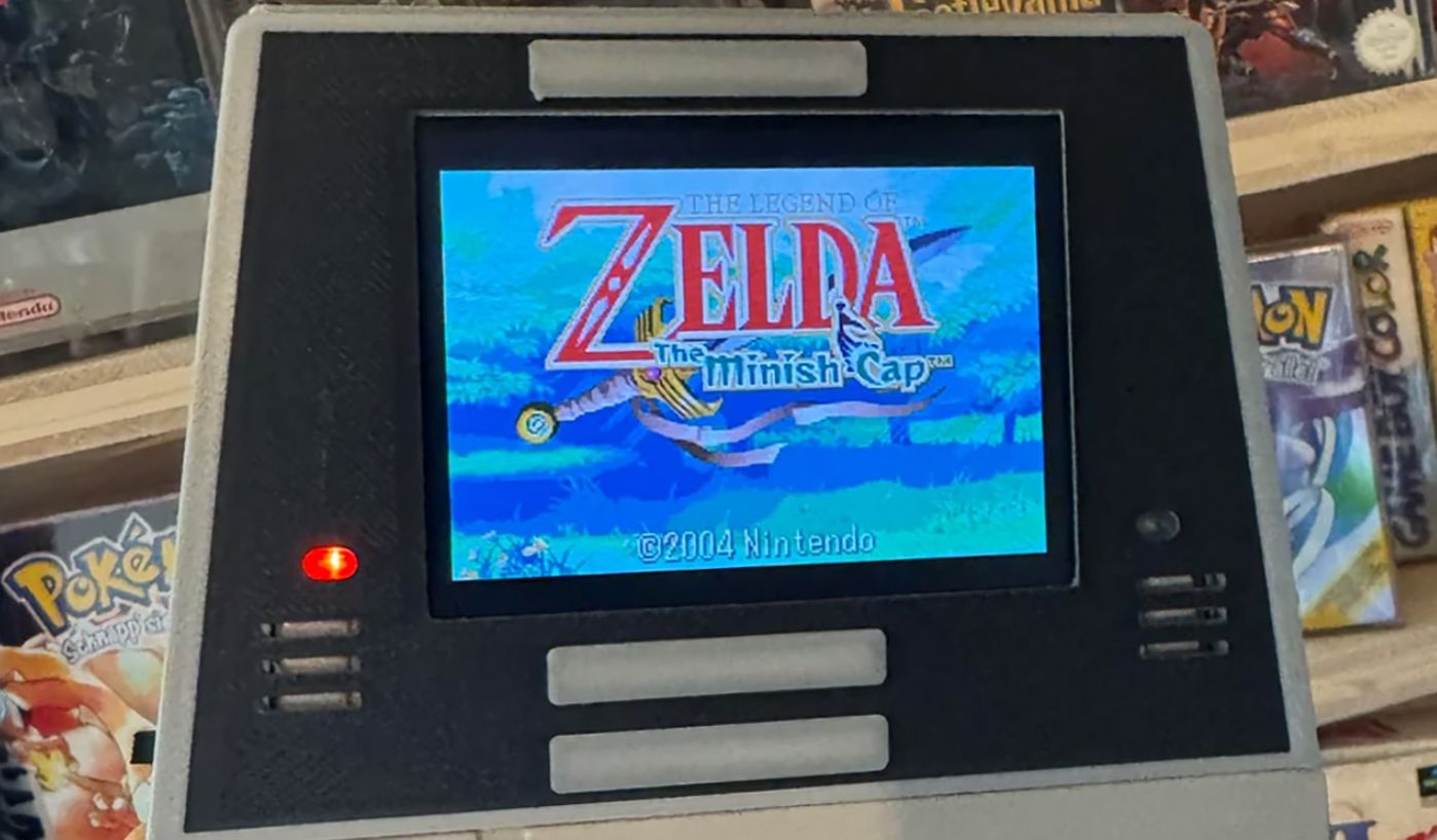 NES-Boy Advance mistura o clássico e o moderno em um portátil feito por fã