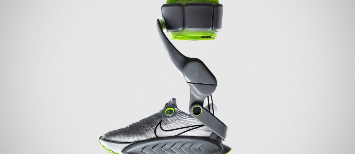 Nike Project Amplify promete revolucionar a corrida com o primeiro tênis motorizado do mundo Nike Project Amplify promete revolucionar a corrida com o primeiro tênis motorizado do mundo