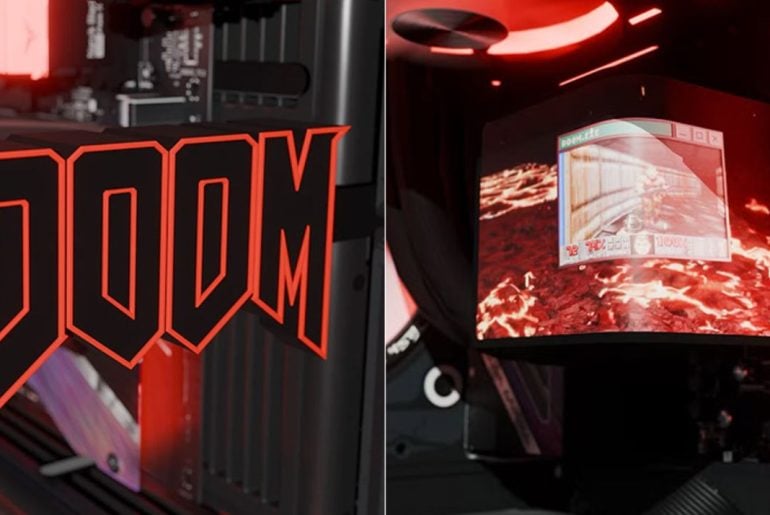 Maingear lança PCs Gamer Edição DOOM com design infernal e hardware de ponta