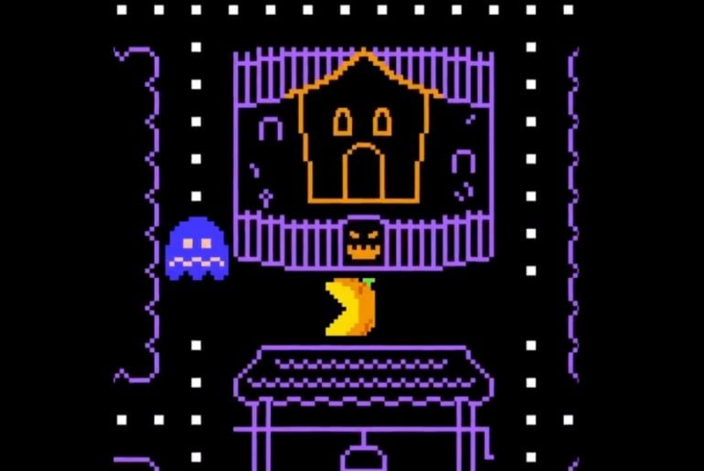 Google celebra os 45 anos de Pac-Man com Doodle de Halloween em parceria com a Bandai Namco