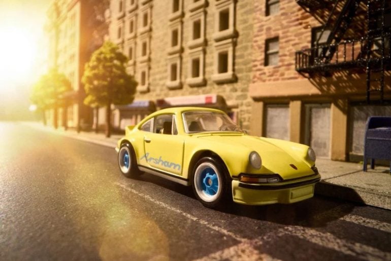Hot Wheels transforma o Porsche 911 de Daniel Arsham em miniatura de coleção Hot Wheels transforma o Porsche 911 de Daniel Arsham em miniatura de coleção