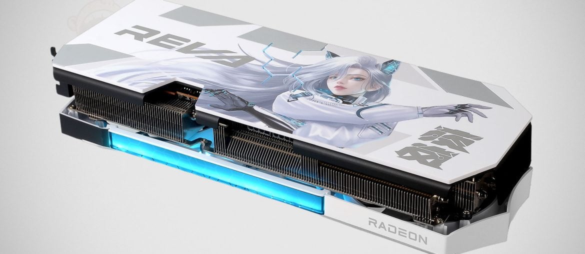PowerColor transforma a Radeon 9070 XT em uma heroína de anime chamada REVA