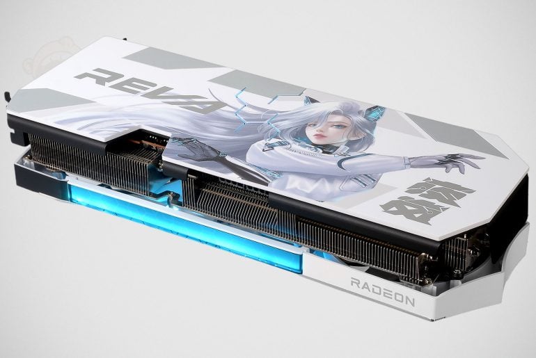 PowerColor transforma a Radeon 9070 XT em uma heroína de anime chamada REVA