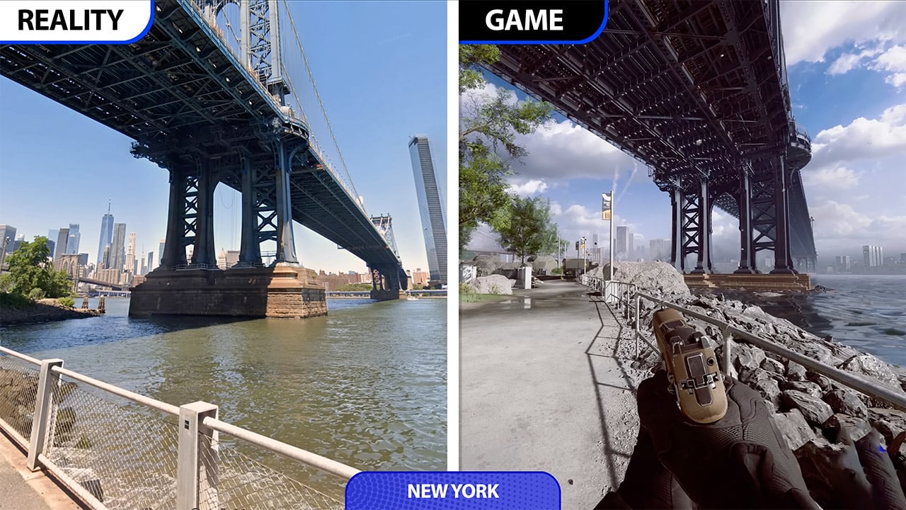 O realismo de Battlefield 6: Quando os mapas são quase cópias fiéis do mundo real