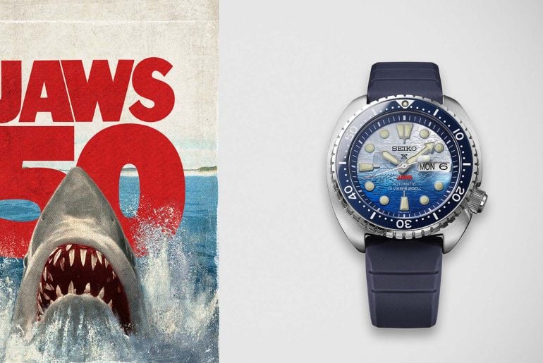 Seiko lança relógio do Tubarão Edição Limitada para os 50 anos do filme