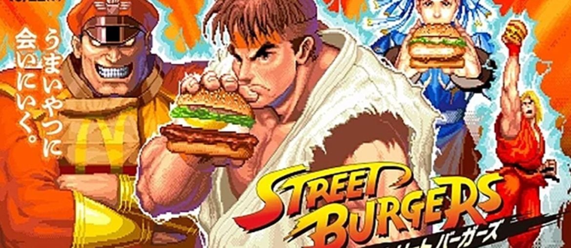 Street Fighter invade o McDonald’s do Japão com lanches temáticos