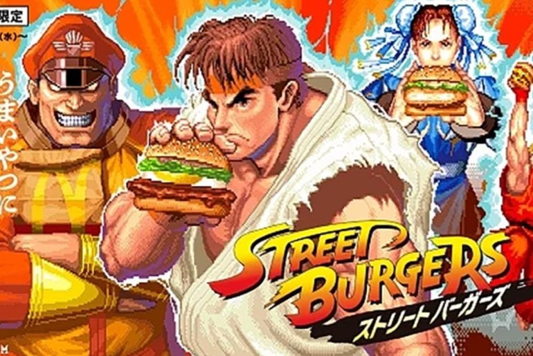 Street Fighter invade o McDonald’s do Japão com lanches temáticos