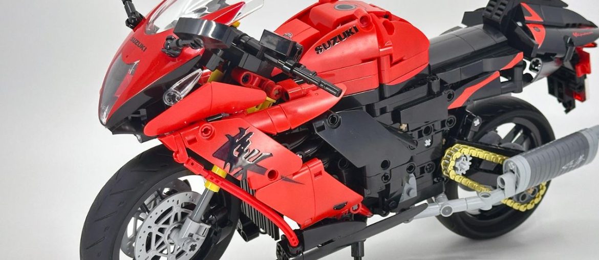 CaDA lança Suzuki Hayabusa para montar cheia de detalhes