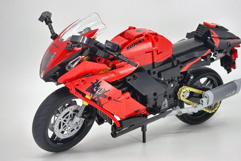 CaDA lança Suzuki Hayabusa para montar cheia de detalhes