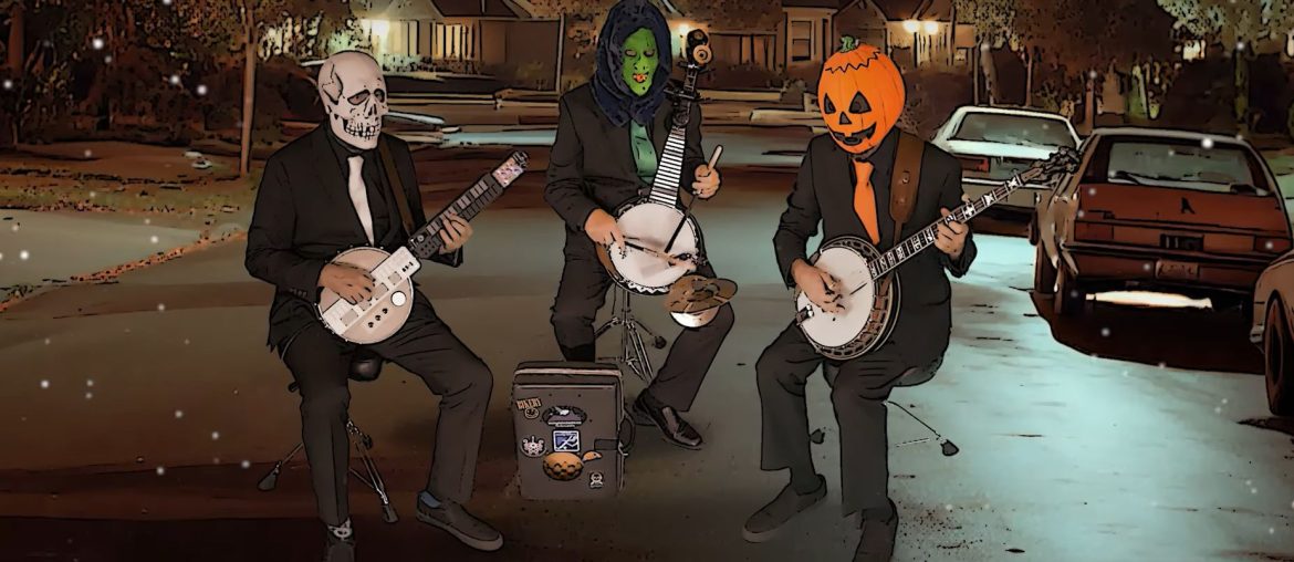 Banjo Assombrado: Trio faz versão assustadora do tema de Halloween Banjo Assombrado: Trio faz versão assustadora do tema de Halloween