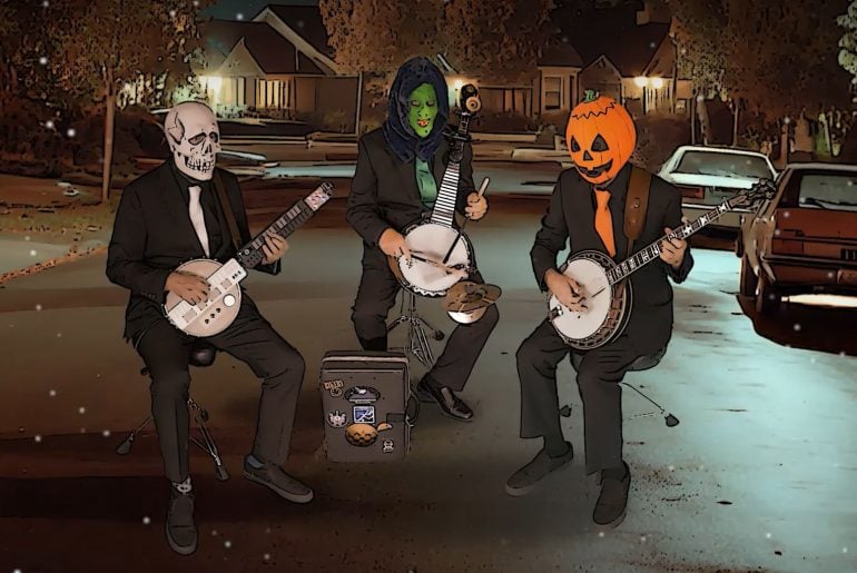 Banjo Assombrado: Trio faz versão assustadora do tema de Halloween Banjo Assombrado: Trio faz versão assustadora do tema de Halloween