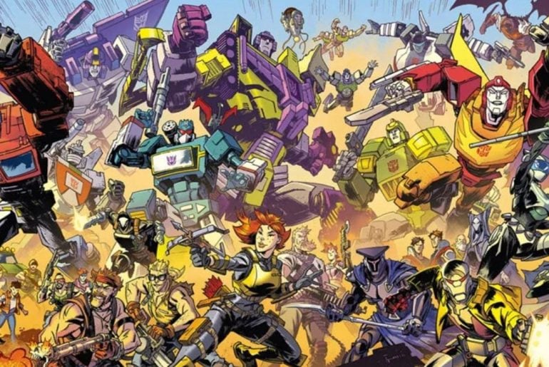 Transformers e G.I. Joe vão se unir em série animada épica criada por Robert Kirkman