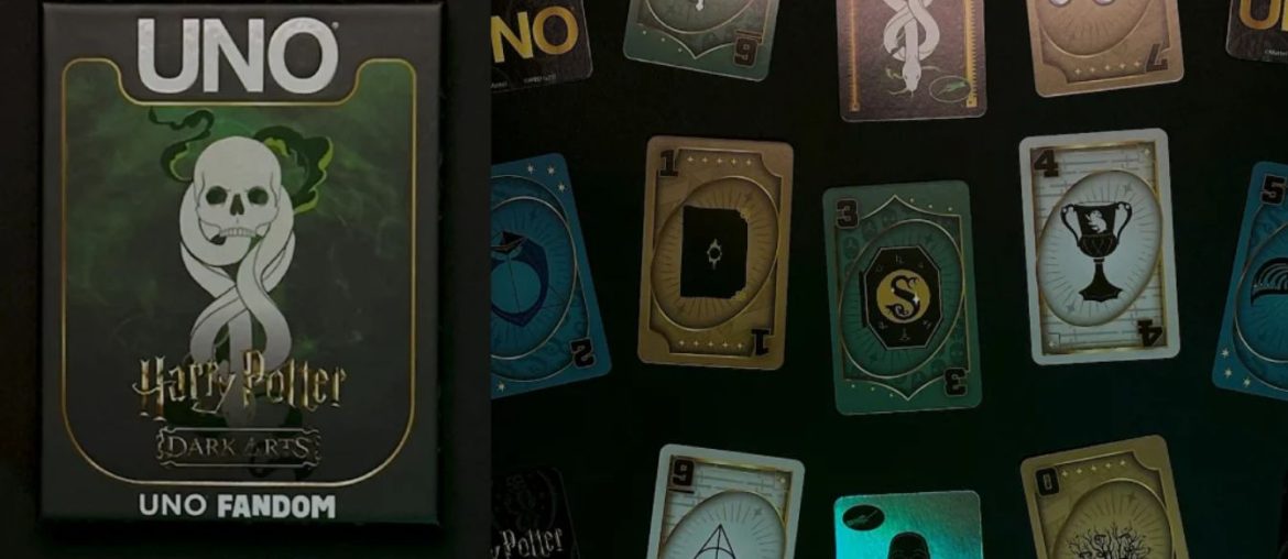 UNO mergulha nas trevas com baralho de Harry Potter: Dark Arts UNO mergulha nas trevas com baralho de Harry Potter: Dark Arts