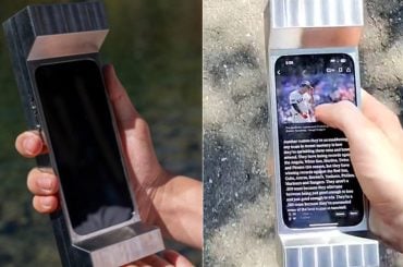 Capa de celular de 3 kg promete curar o vício em smartphones