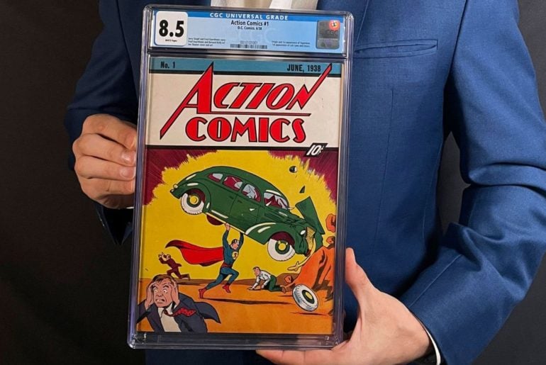 Superman No. 1 achado no sótão vira tesouro de US$ 9,12 milhões e quebra todos os recordes