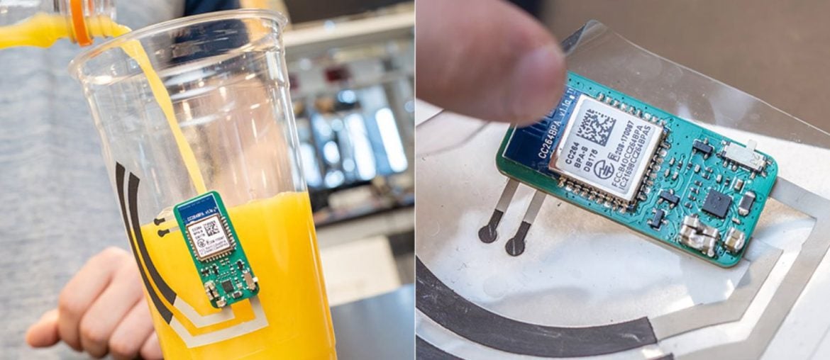 Adesivo inteligente transforma qualquer copo em monitor de saúde